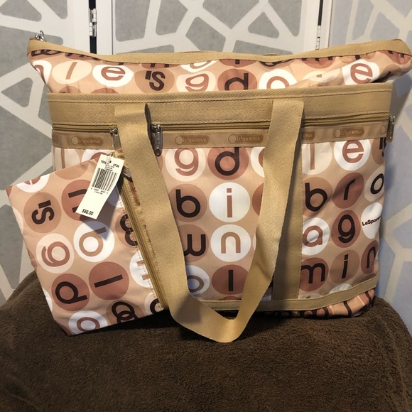 Lesportsac Bags Vintage Lesportsac Two Piece Bag Set Poshmark